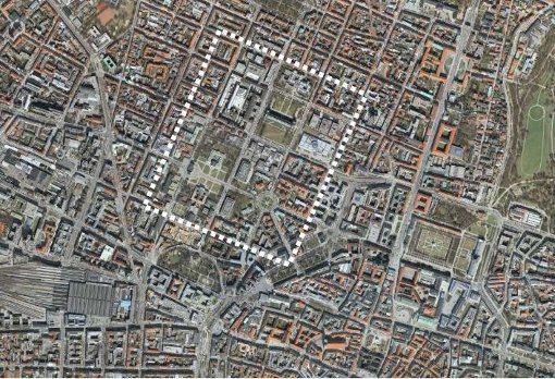 Maxvorstadt Aerial View